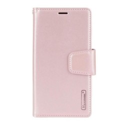 Luxury Oppo Find X3 Neo Wallet Case - Rose Gold