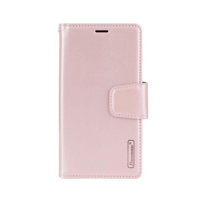 Luxury Oppo Find X3 Neo Wallet Case - Rose Gold