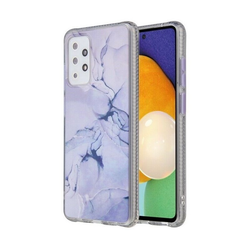 Marble Case for Galaxy A12 - Pink