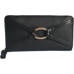 Bridge Women's Wallet Woman 417432AG Leather Black, Black