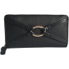 Bridge Women's Wallet Woman 417432AG Leather Black, Black