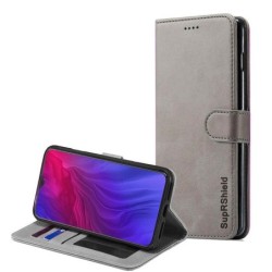 Luxury Oppo A9 2020 Wallet Case-Purple