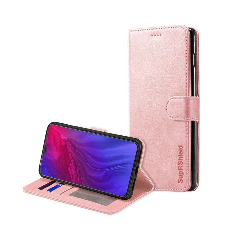 Wallet Case for Oppo Reno2 Z - Hot Pink