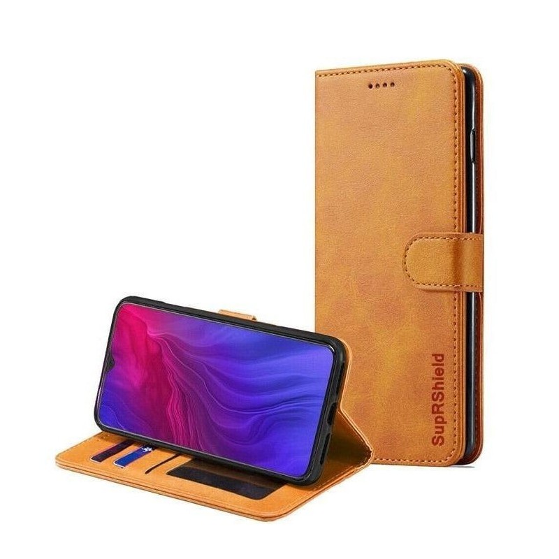 Wallet Case for Oppo Reno Z - Brown