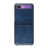 Leather Case For Galaxy Z Flip-Black