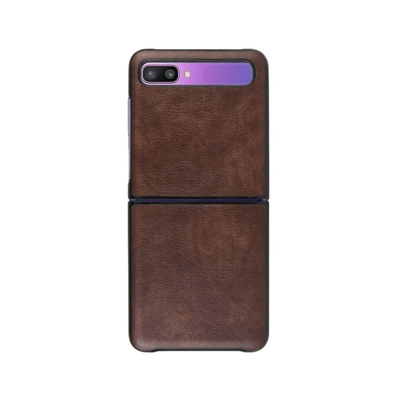 Leather Case For Galaxy Z Flip-Blue