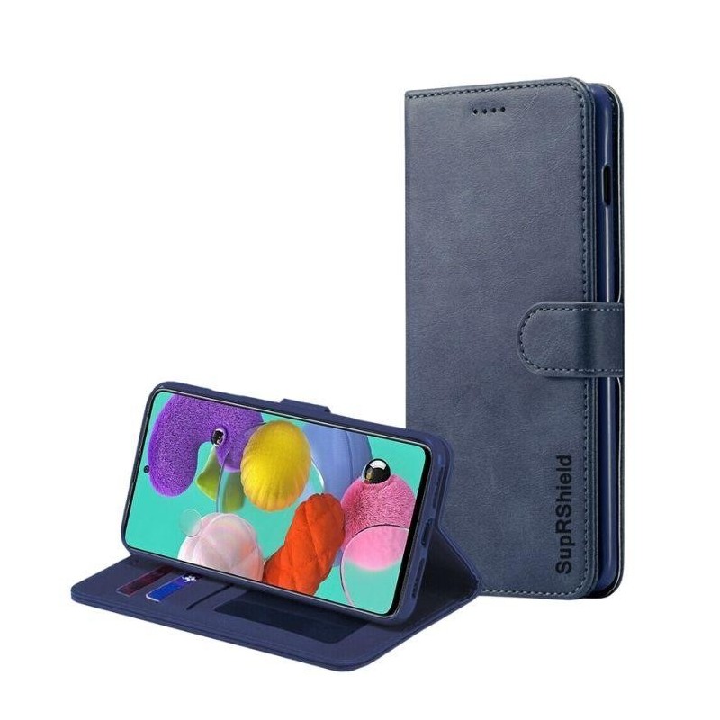 Wallet case for Galaxy A90-Black