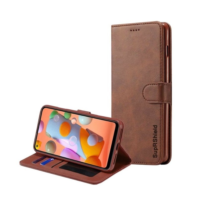 Wallet case for Galaxy A21S - Rose Gold