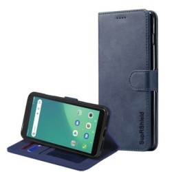 Wallet Case for Telstra Essential Plus 3-Black