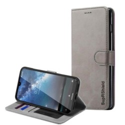 Wallet Case for Nokia 4.2-Tan