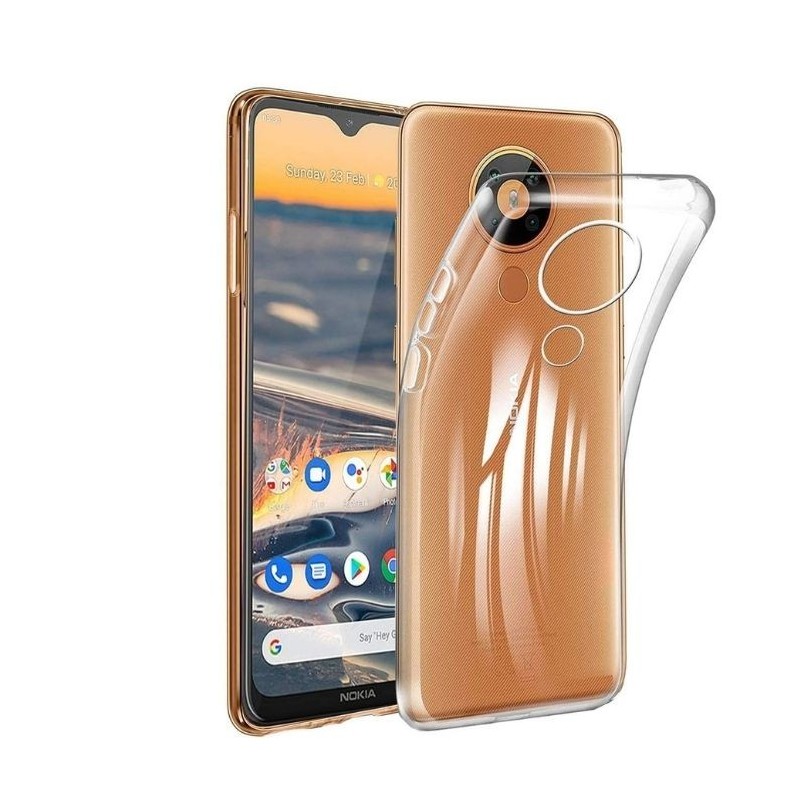 Wallet Case for Nokia 5.3-Rose Gold