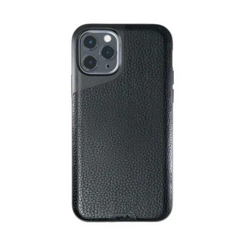 Mous Contour Case for iPhone 11 Pro - Leather Black