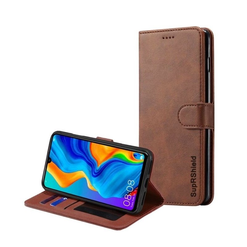 Wallet Case for Huawei  P30 Lite - Tan