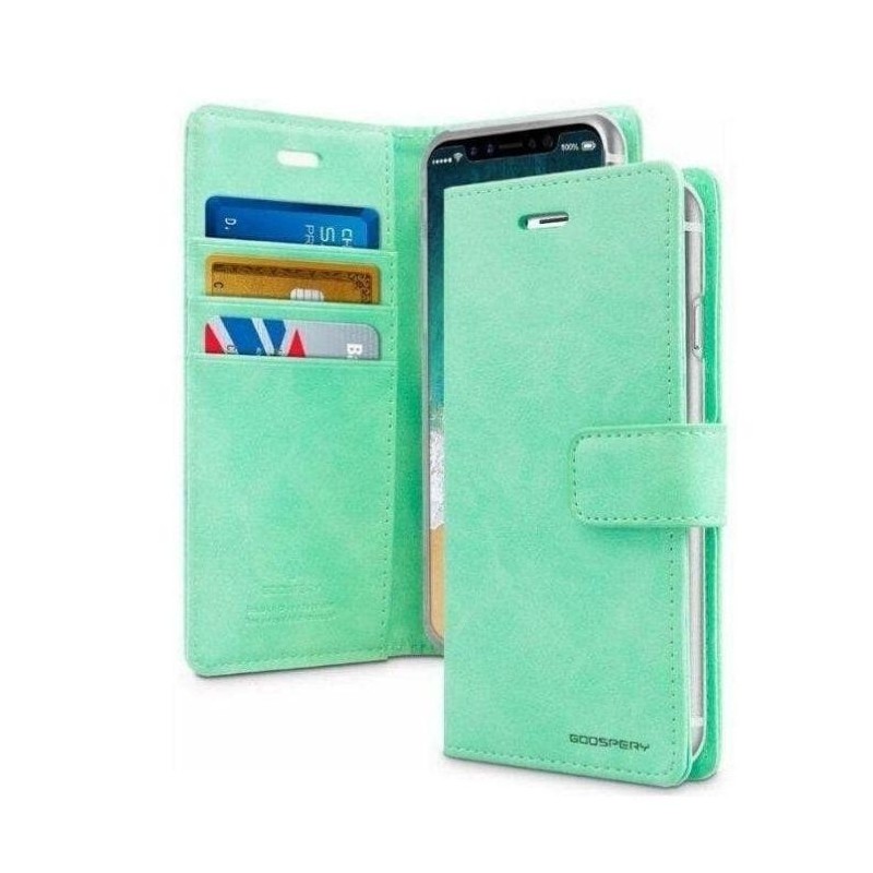 Mercury Blue Moon Diary Case for iPhone 12/12 Pro - Brown