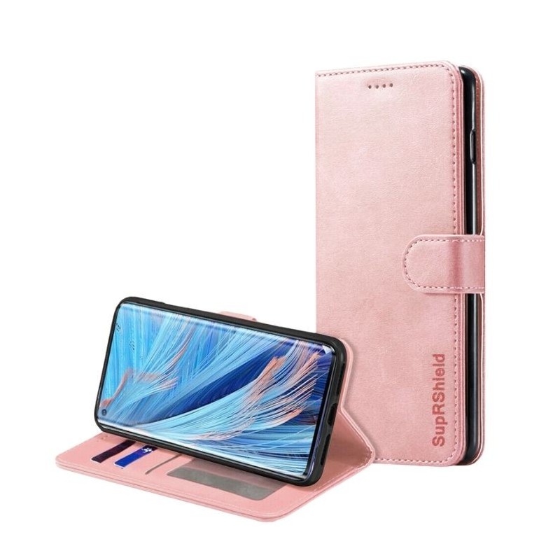 Wallet Case for Oppo Find X2 Pro - Navy Blue